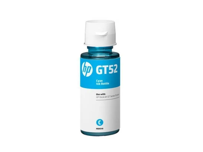 HP GT52 Ink Bottle Cyan M0H54AE