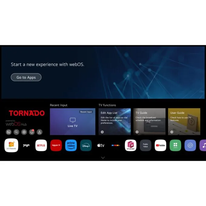127.0cm/50" Tornado 50US4301X Flat UHD 4K Smart TV — image 2