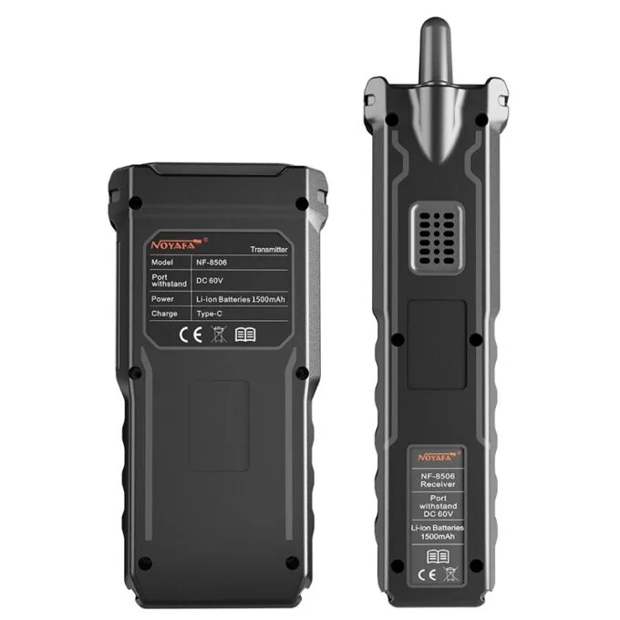 Noyafa Multi-Function Cable Tester with PoE Detection, Cable Length Measurement, Port Flashing, PING Testing & NCV Function NF-8506 — image 3