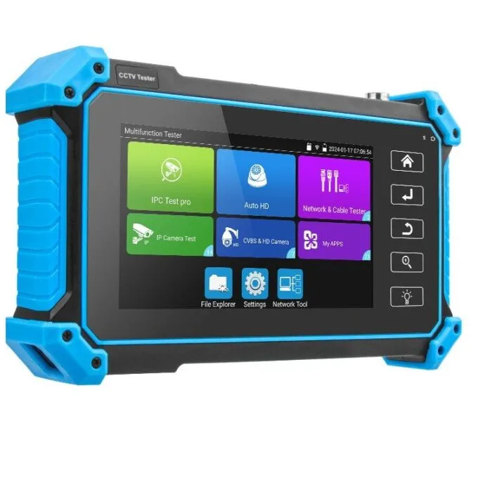 Noyafa CCTV & Network Tester with 5.4'' IPS Touchscreen, 4K Video Support, PoE Output & Cable Testing NF-IPC715 — image 3