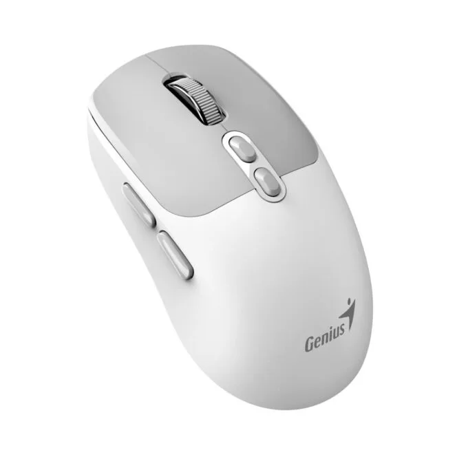 Genius Mouse Wireless+BT Silent AI NX-8080S BT White Grey — image 3