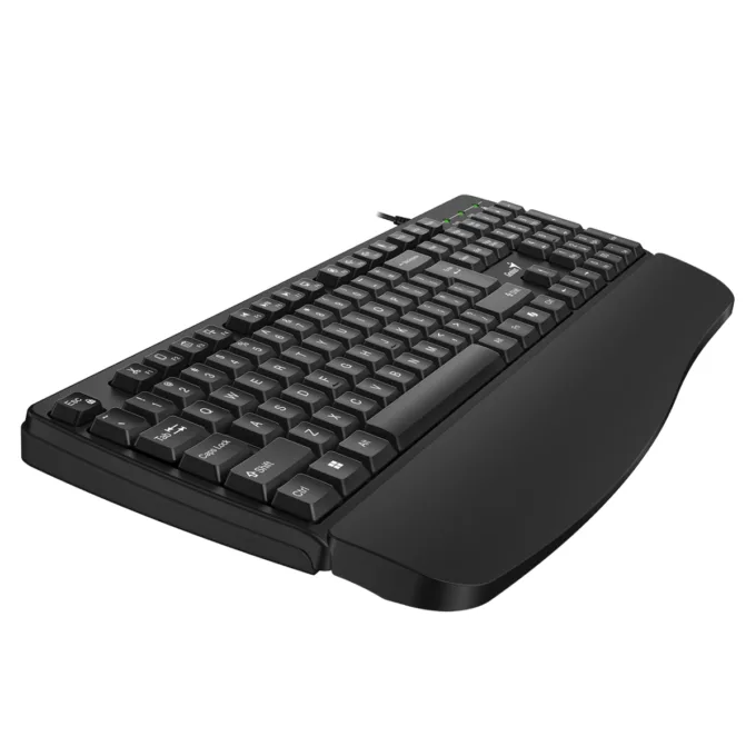 Genius Keyboard Wired AI with Palm Rest KB-123 English — image 3