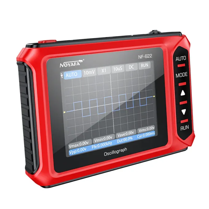 Noyafa Mini Handheld Digital Osciloscope For Voltage, Frequency, Rise Time & Pulse Width NF-622 — image 3