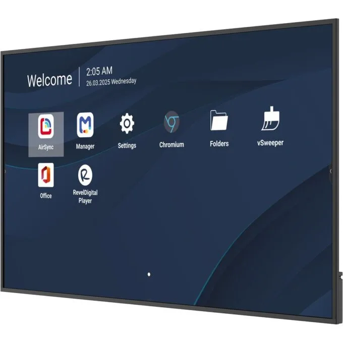 Viewsonic Commercial Display Digital Signage 75" 4K 24/7 Android USB-C HDMI Remote Management CDE7514-2C — image 4
