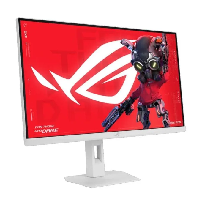 ASUS Monitor ROG Strix Gaming 27" 2K QHD 255Hz IPS 0.3ms Gaming-AI ELMB SYNC DP HDMI USB-C Full Ergonomic XG27ACMES-W White — image 3