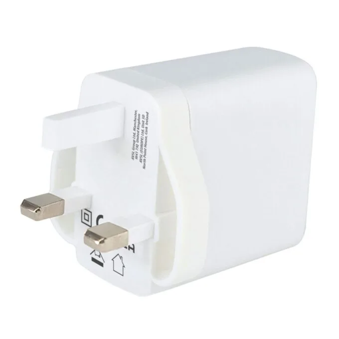 Mercury POWER Wall Charger 65W 3xUSBC 1xUSBA White 421.726UK — image 3