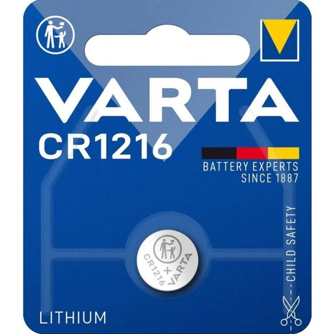 Varta Lithium CR1216 Button Battery (1pc) — image 1