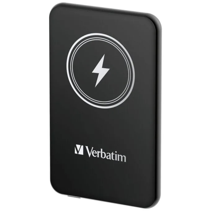 Verbatim Charge `n` Go 15W 5000mAh Wireless Magnetic czarny — image 1