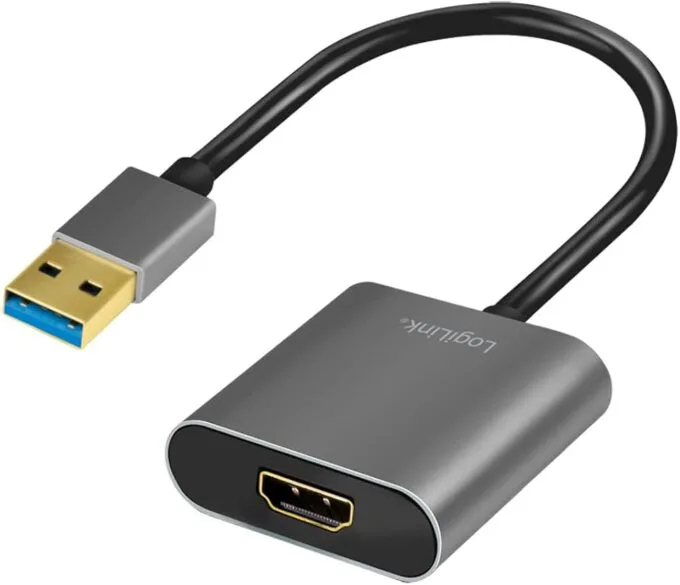 LogiLink UA0233 USB 3.0 to HDMI External Video Adapter — image 1