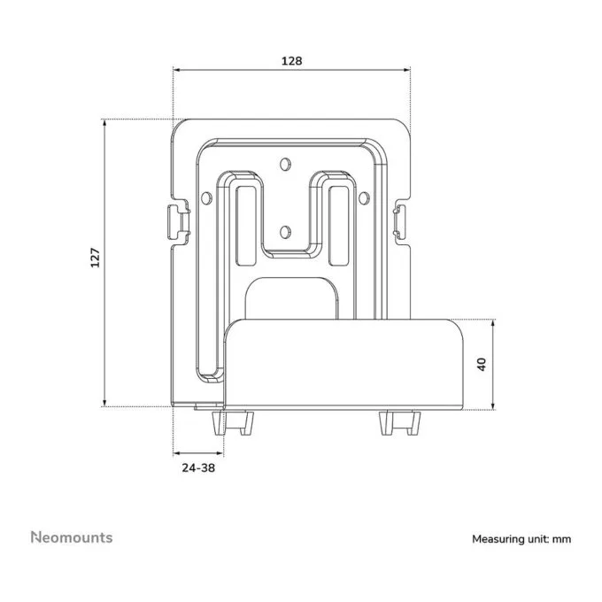 Neomounts AWL-440BL TV mount accessory — image 11