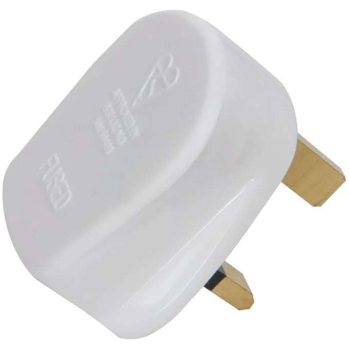Mercury POWER Mains Plug UK 13A Fuse White 429.801UK — image 2
