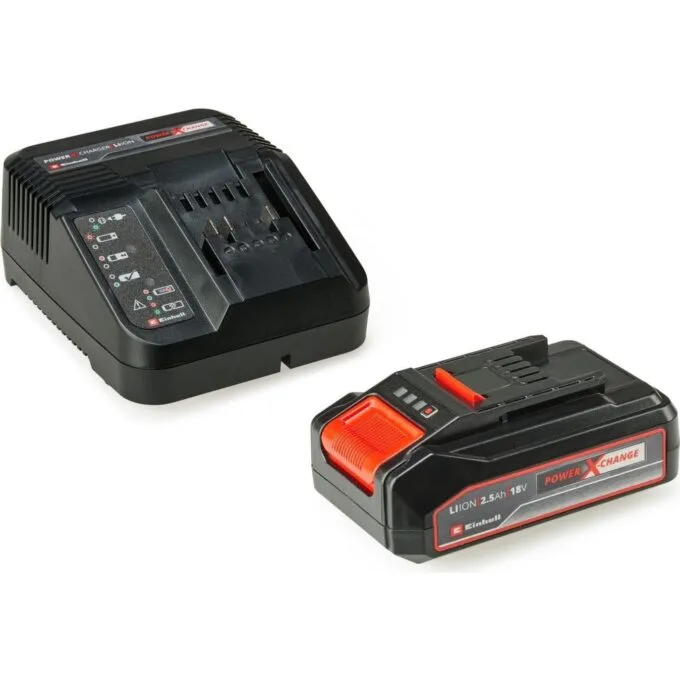 Einhell TE-CD 18/40 LI included: battery and charger — image 2
