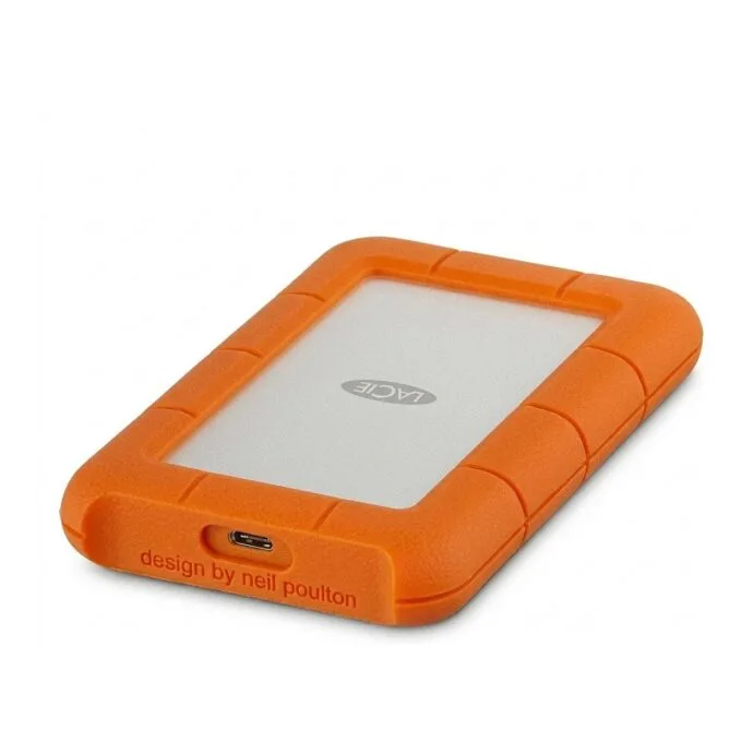 LaCie Rugged USB-C external hard drive — image 1
