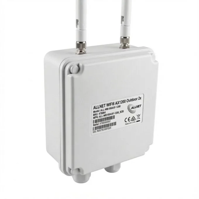 ALLNET WIFI6 AX1200 Outdoor 2x ALL-WB100AXF-1200 — image 1