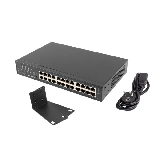 Lanberg RSGE-24 24 Port Gigabit Ethernet Switch Rackmounted — image 4