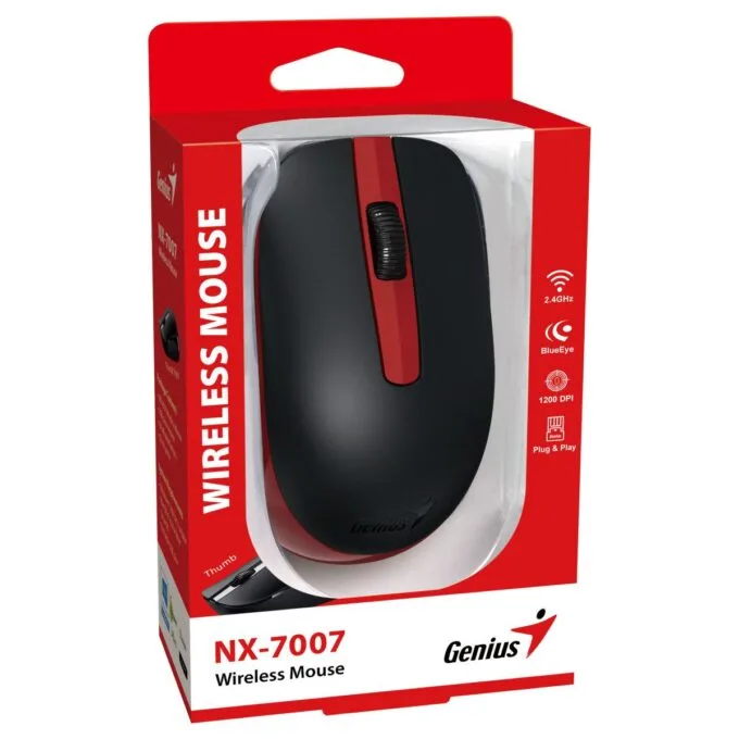 Genius Mouse Wireless NX-7007 Red — image 4