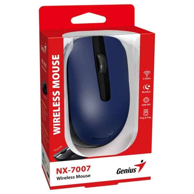 Genius Mouse Wireless NX-7007 Blue — image 4