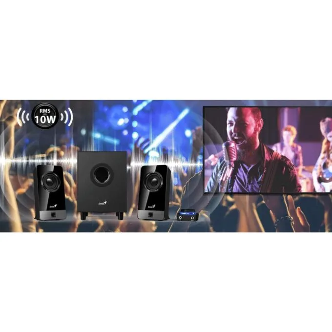 Genius PC Speakers 2.1 10W with Sub & Volume Control Pod SW-2.1 300X — image 4