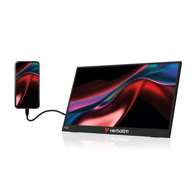 Verbatim Monitor Portable Touch 14" Full-HD USB-C LIGHT Series — image 4