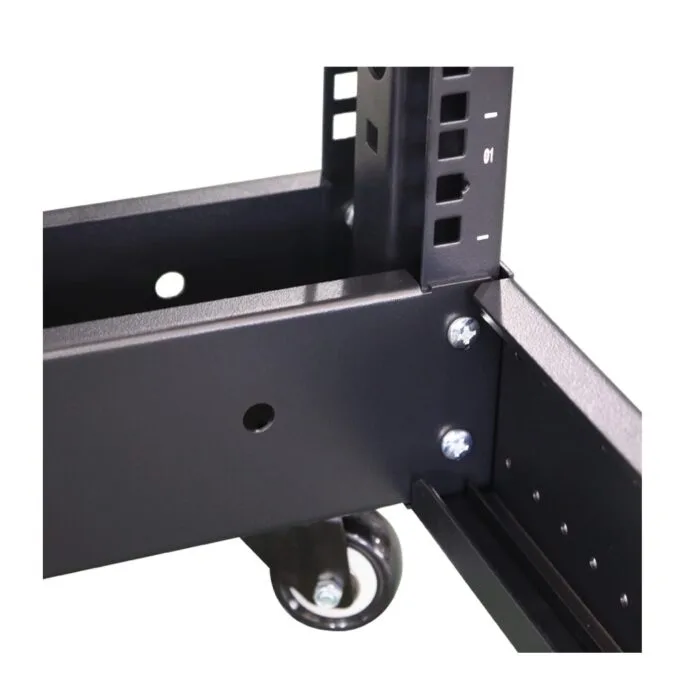 NETPRO 19" Open Rack Cabinet 42U with Adjustable Depth 600-1000mm NP-OR-42U60100 (not asembled) — image 4