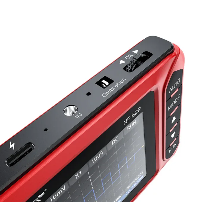 Noyafa Mini Handheld Digital Osciloscope For Voltage, Frequency, Rise Time & Pulse Width NF-622 — image 4
