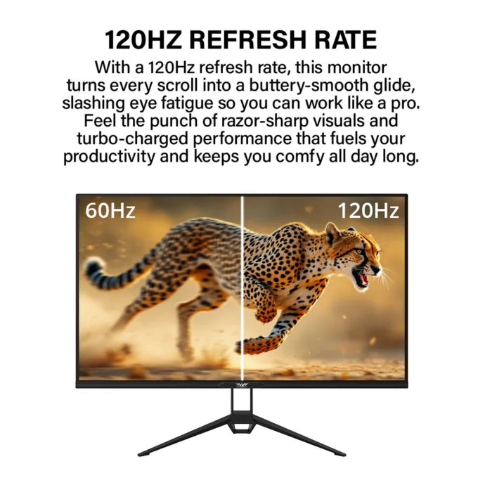 Armaggeddon Gaming Monitor 22'' FHD 120Hz 1ms PXP22G Black — image 2