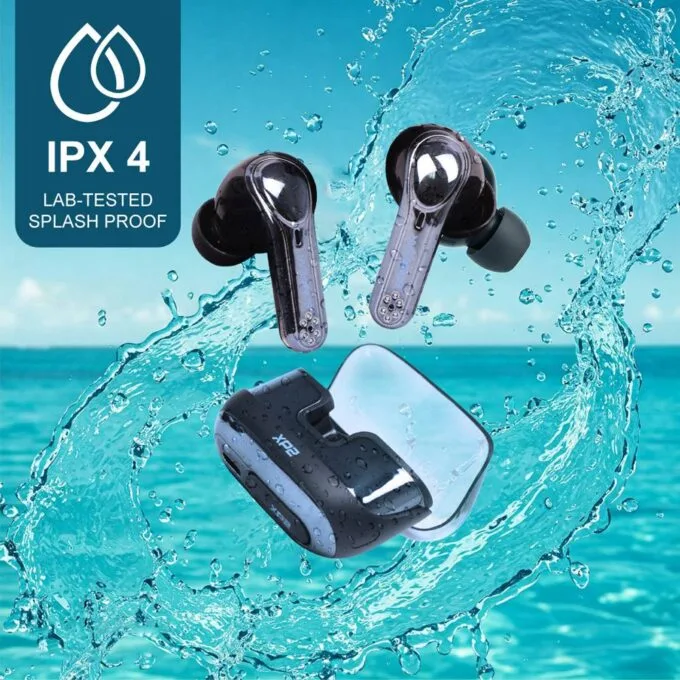 SonicGear Earphones Bluetooth & USB-C Dongle for PC EarPump XP2 Obsidian — image 4