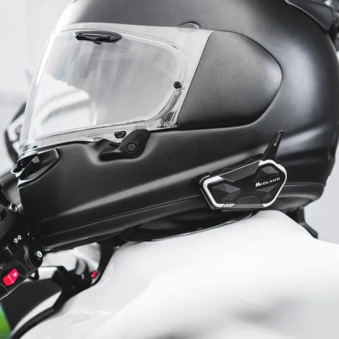 Midland Moto Intercom R1 Mesh Hybrid BT & Mesh Helmet Headset (twin) — image 4