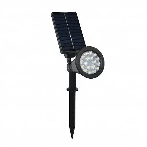 REXER Outdoor Multicolor RGBW IP65 LED Solar Spike Spotlight — image 2
