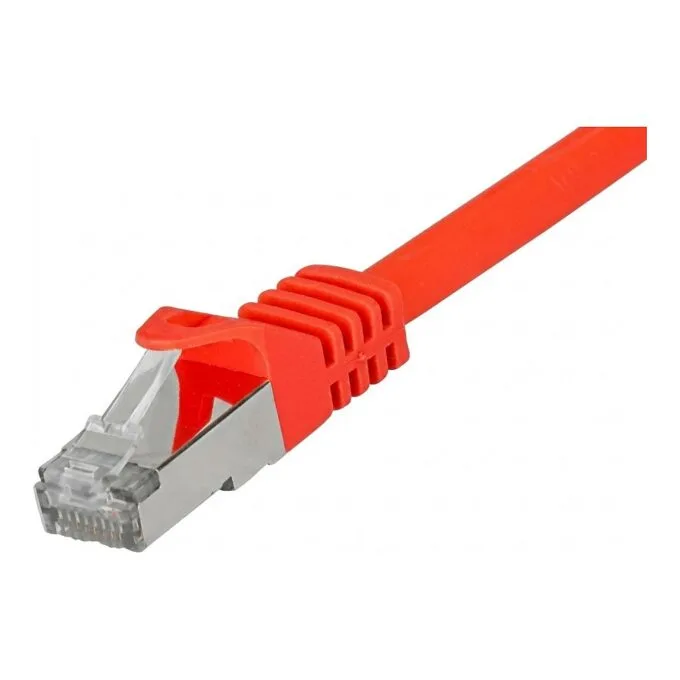 Patchk.CAT7/6a S/FTP 2m red RJ45 Halogen-free (LSZH) — image 1