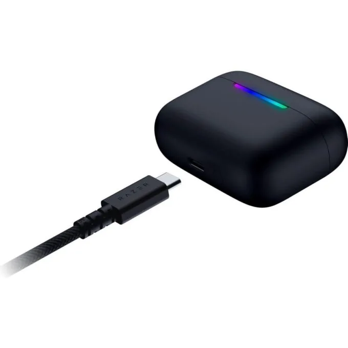 RAZER Hammerhead V3 X HyperSpeed - Wireless Gaming Earbuds - 2.4Ghz & Bluetooth - 40 Hours - IPX4 — image 4
