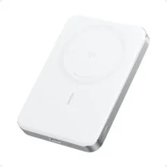 Anker Mobile Powerbank Wireless 10000 15W Ultra Slim Qi2 MagGo White
