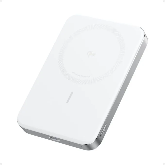 Anker Mobile Powerbank Wireless 10000 15W Ultra Slim Qi2 MagGo White — image 1