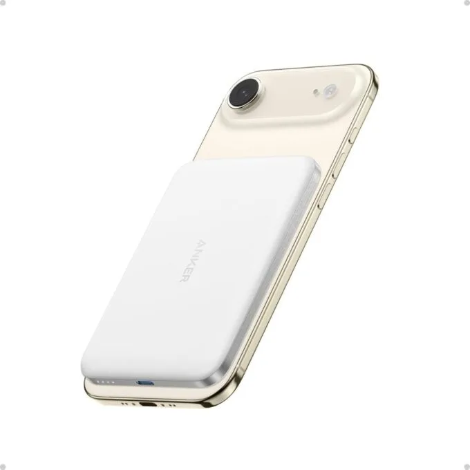 Anker Mobile Powerbank Wireless 5000 MagGo 15W Qi2 White — image 1