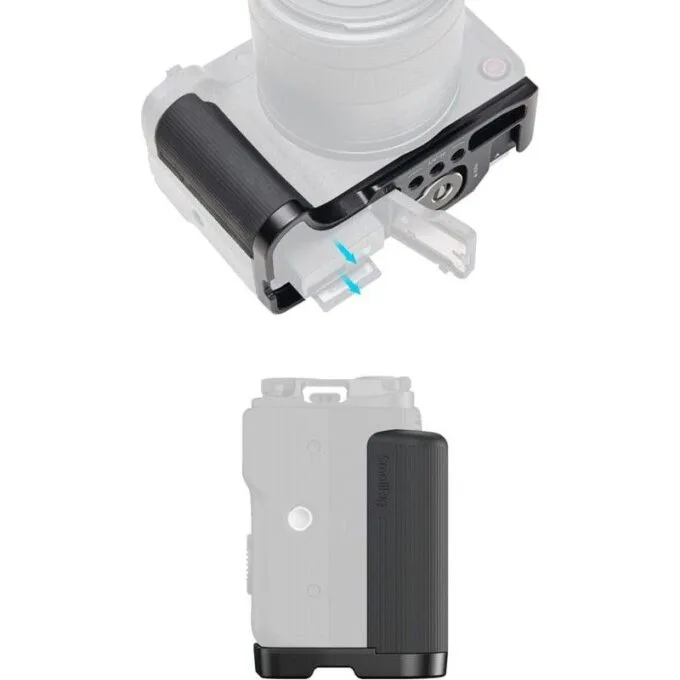 SmallRig 5429 L-Shaped Mount Plate with Handle for Canon EOS R50 V Black — image 4