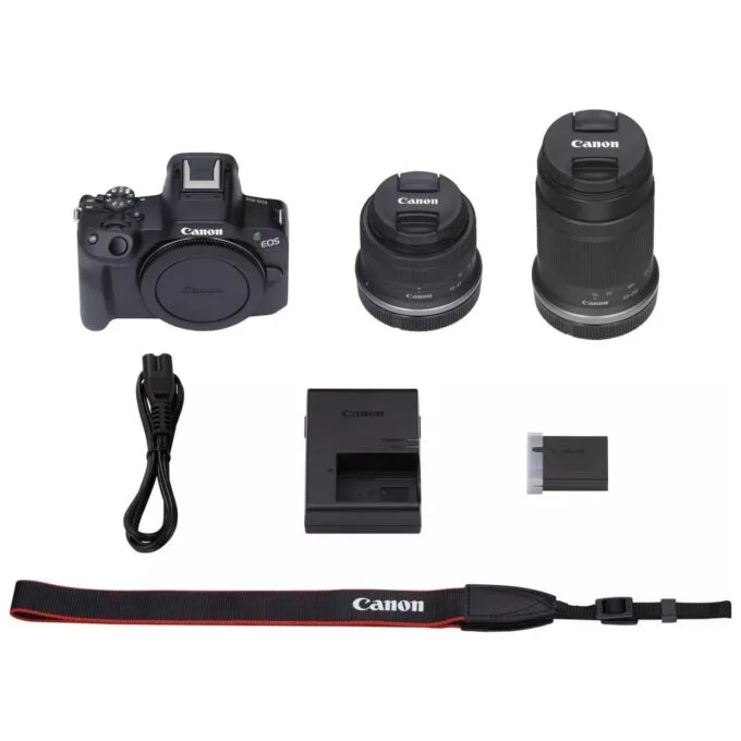 Canon EOS R50 + RF-S 18-45mm IS STM + RF-S 55-210mm IS STM Black — image 10