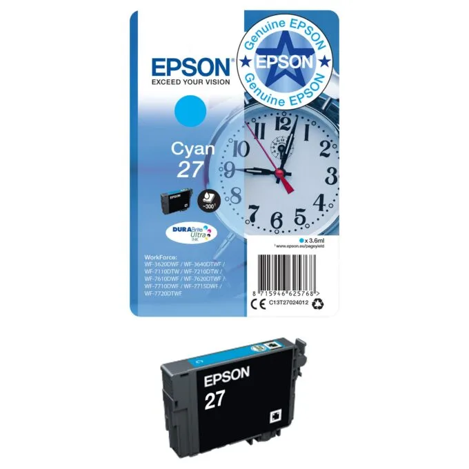 Epson Alarm clock 27XL DURABrite Ultra ink cartridge — image 7