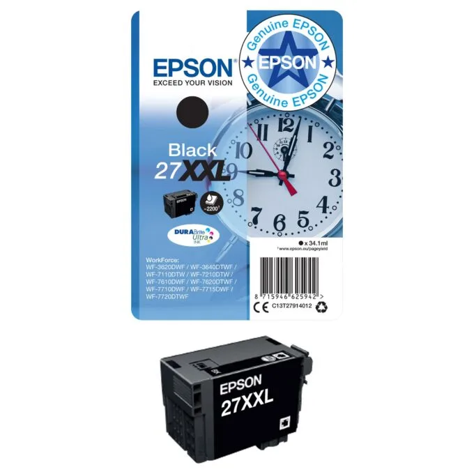 Epson Alarm clock 27XL DURABrite Ultra ink cartridge — image 10
