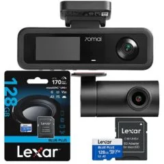 70mai T400 3 channel + Lexar 128GB card