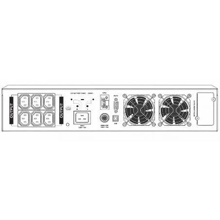 GBC UPS RackMount Pure Sinewave 3000VA/3000W RT-3K — image 2