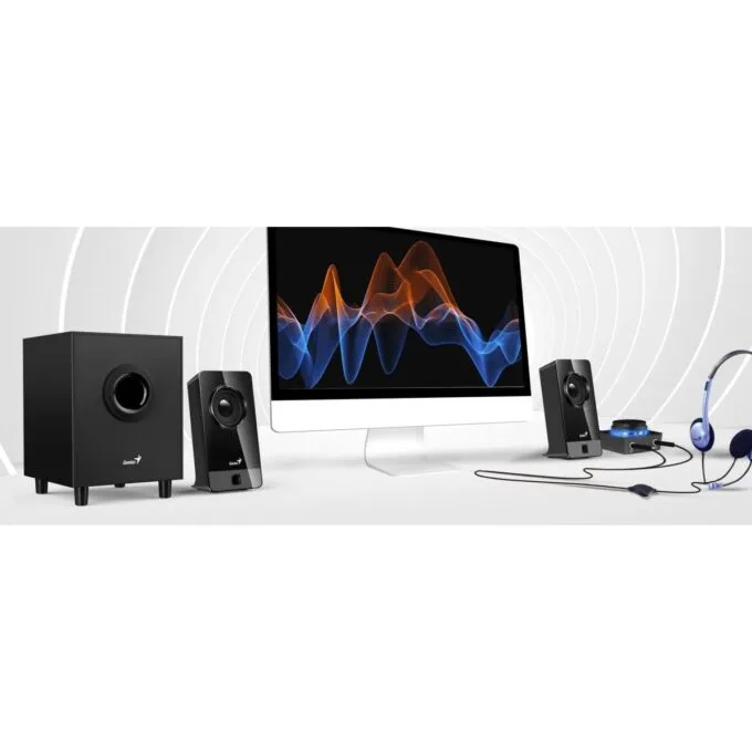 Genius PC Speakers 2.1 10W with Sub & Volume Control Pod SW-2.1 300X — image 5