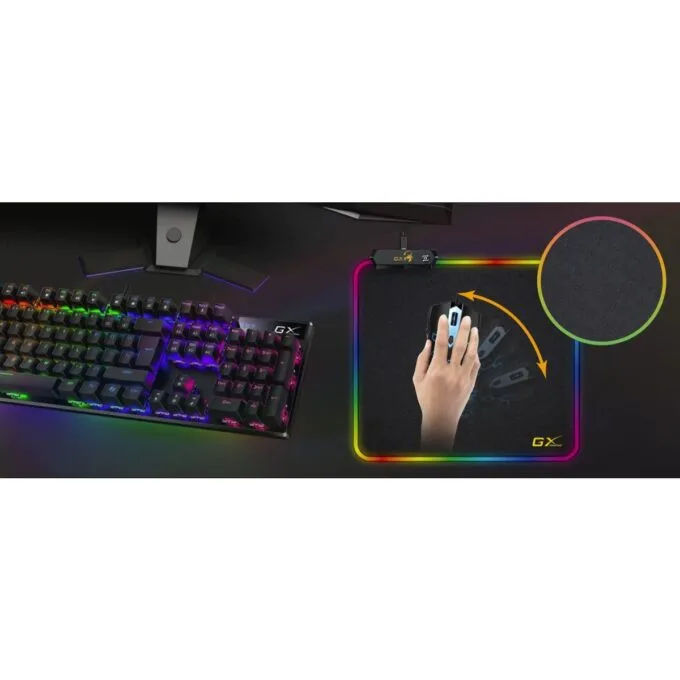 Genius Gaming Mousepad with LED Lights 45x40cm GX-Pad 500S RGB — image 5