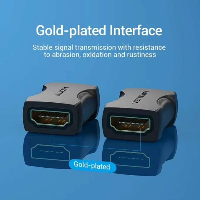 Vention HDMI Couple Female-Female 4K60Hz AIRB0-2 (2-pack) — image 5