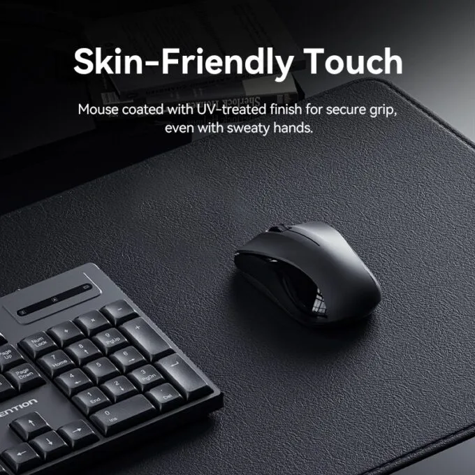 Vention Keyboard and Mouse Combo Wireless Silent Slim Full Size KTZB0-EN — image 9