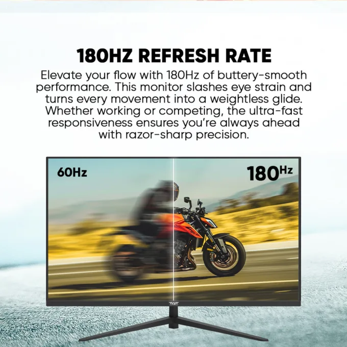 Armaggeddon Gaming Monitor 32'' Slim Frame 2K IPS 180Hz 1ms PXP32Pro Black — image 5