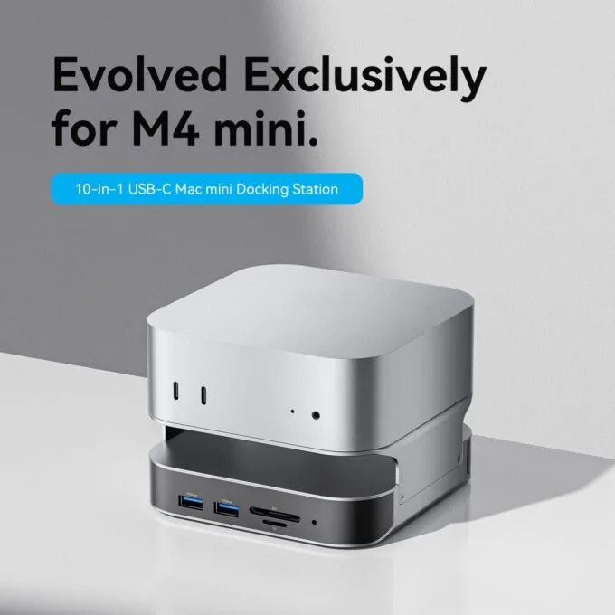Vention IT HUB 10-in-1 USB-C Docking Station for Mac Mini THIHAG — image 4