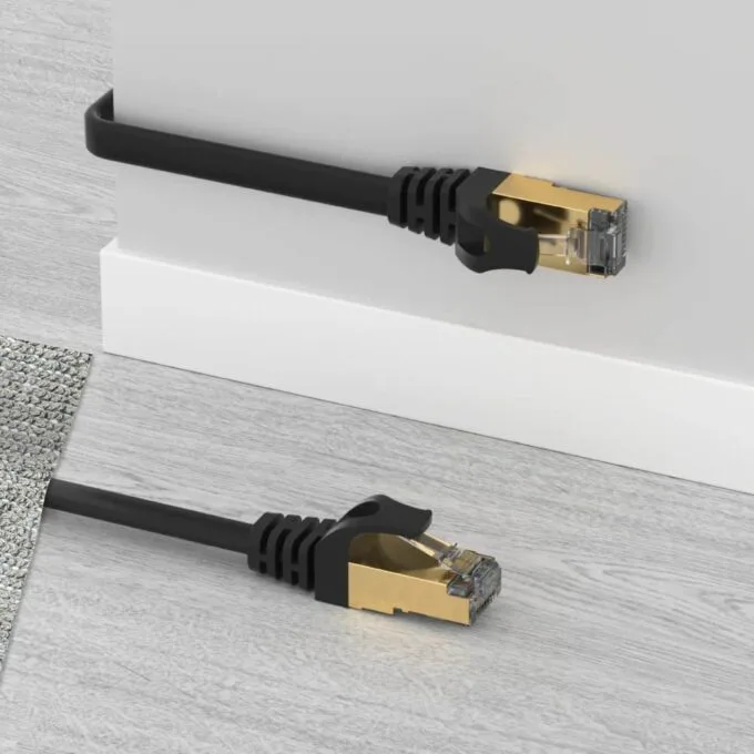 Unitek Network Patch Cable CAT7 Flat SSTP CU Black 5.0m C1897BK-5M — image 5
