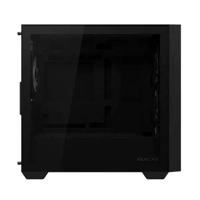 ASUS PC Case Gaming mATX Mesh Front Panel Tempered Glass Side Window 4x Pre-Installed ARGB Fans A21 PLUS Black — image 5
