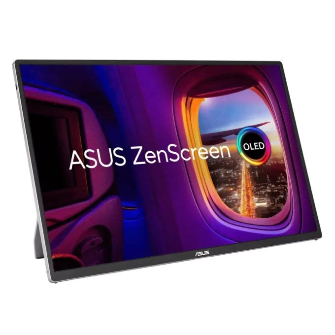 ASUS Monitor Portable ZenScreen 16" WUXGA OLED 1ms Power Pass-Through Auto-Rotate HDMI Dual USB-C Power MQ16FC — image 5