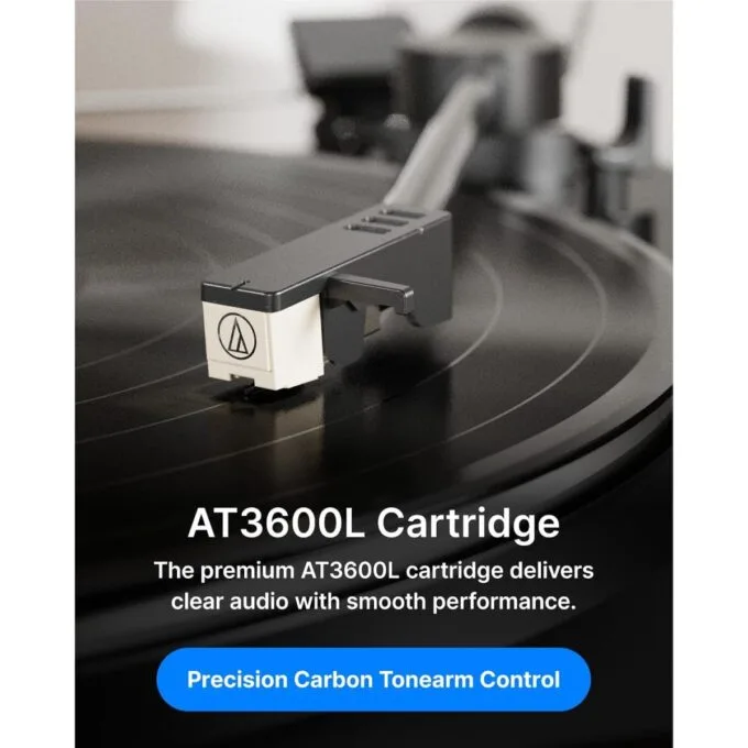 Majority Turntable AUTO Automatic Tone Arm & Start, BT & USB Recording — image 5